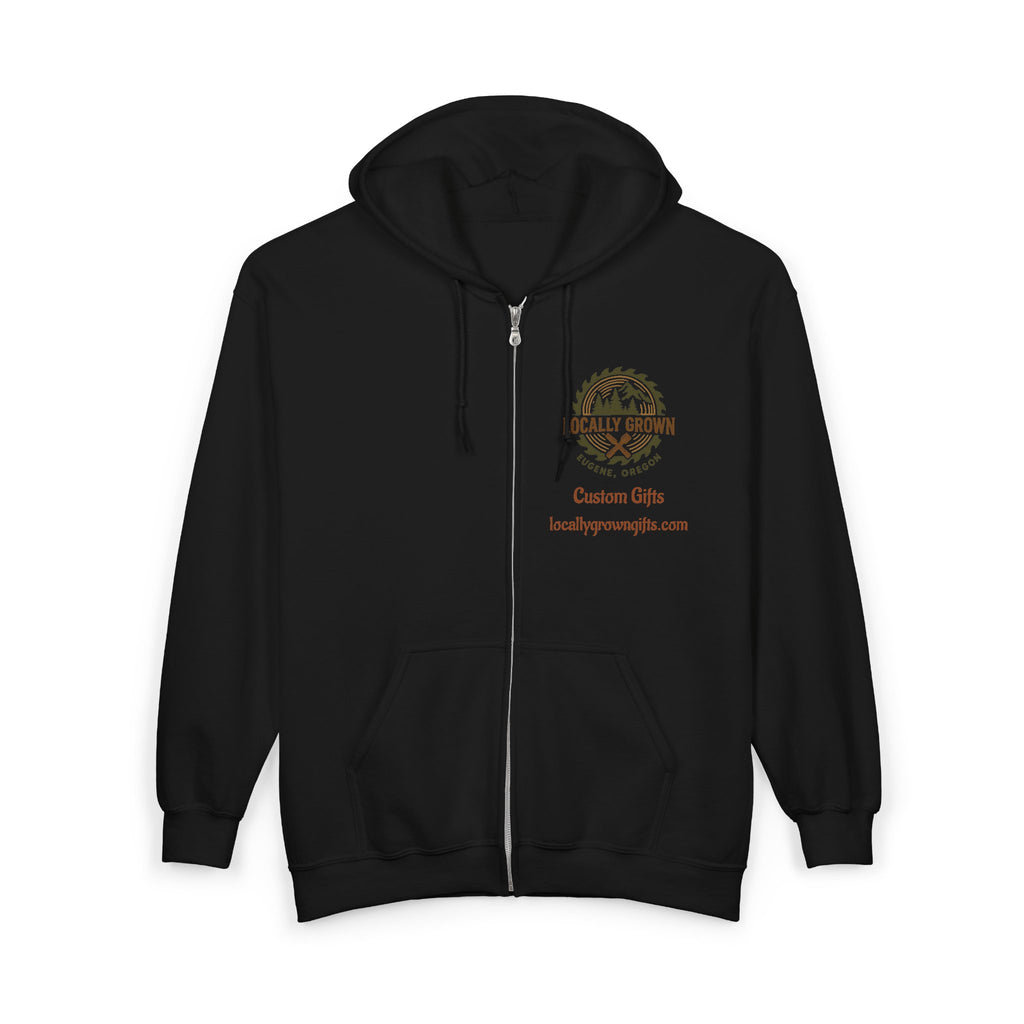 Locally Grown Gifts Branded Unisex Heavy Blend™ Full Zip Hooded Sweatshirt