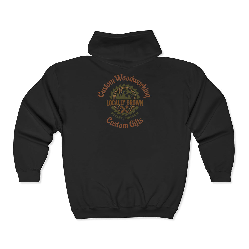 Locally Grown Gifts Branded Unisex Heavy Blend™ Full Zip Hooded Sweatshirt