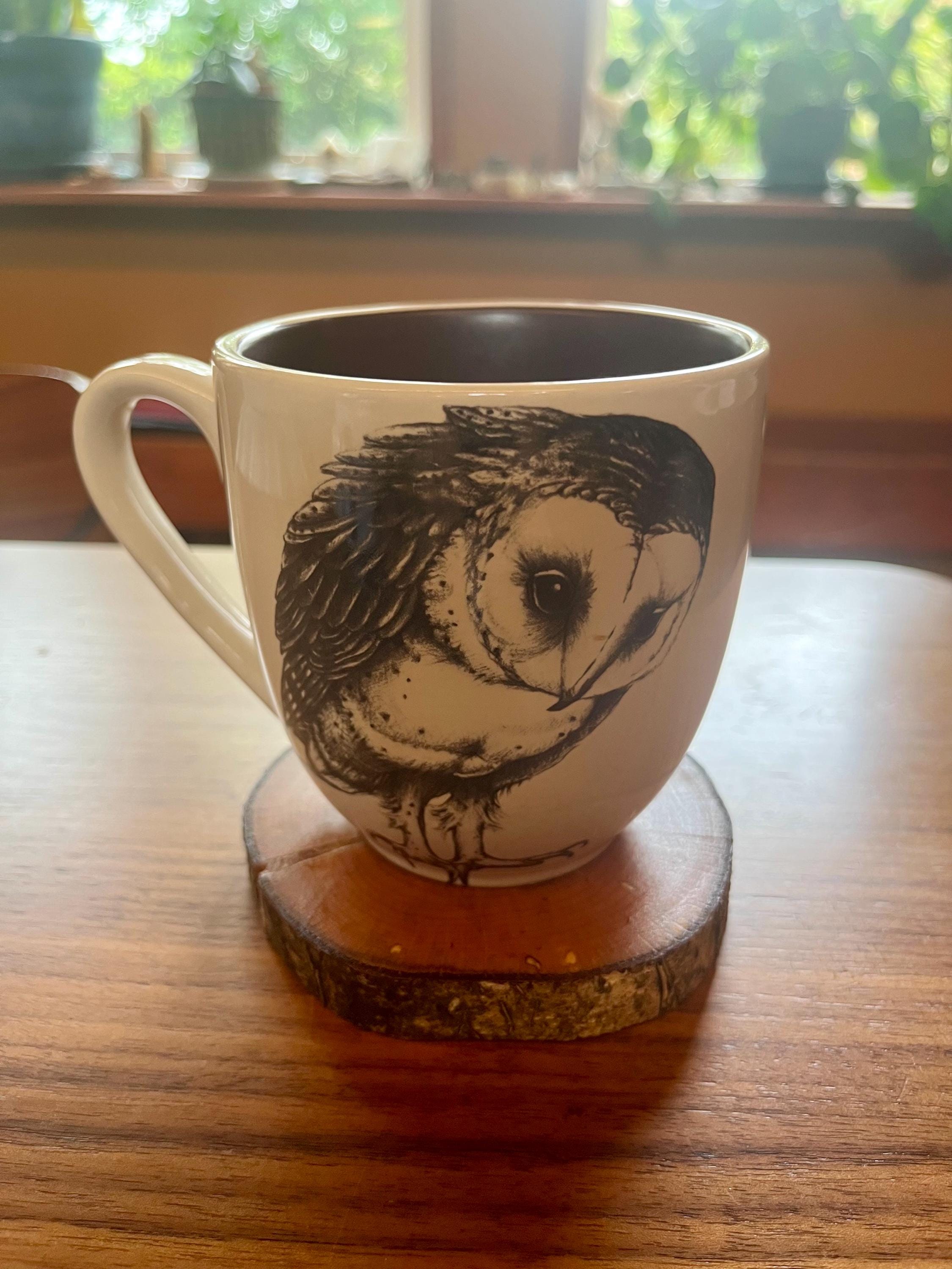 Live-Edge Wood Coasters: Rustic Hazelnut Tree Slices, Set of 4