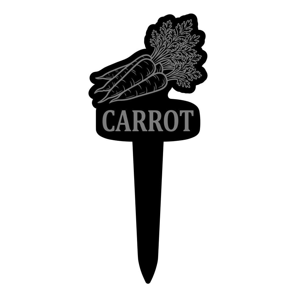 Handcrafted Engraved Wooden Garden Markers