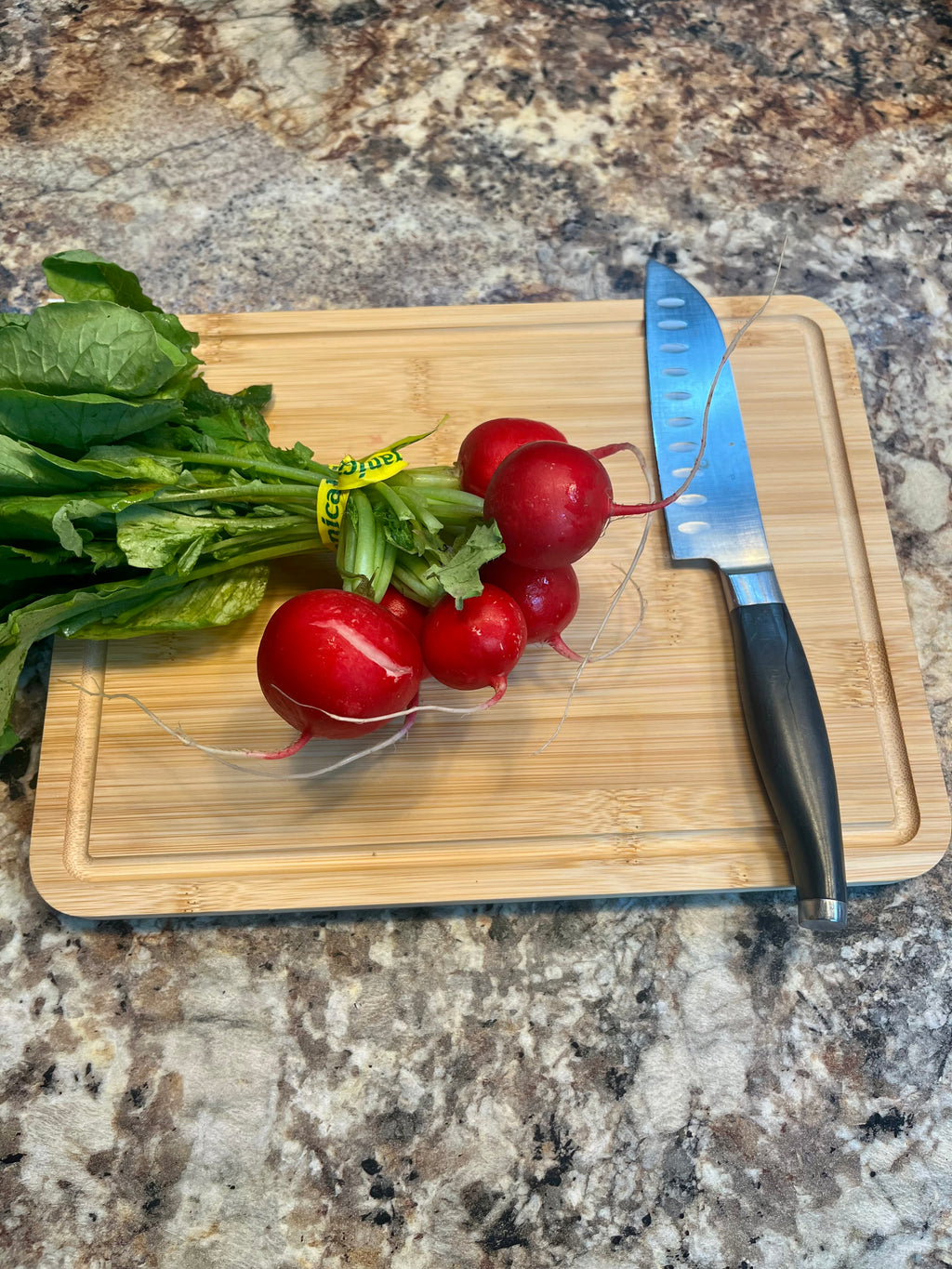 Bamboo Cutting Board with Nonslip Feet and Juice Groove *Includes Custom Engraving