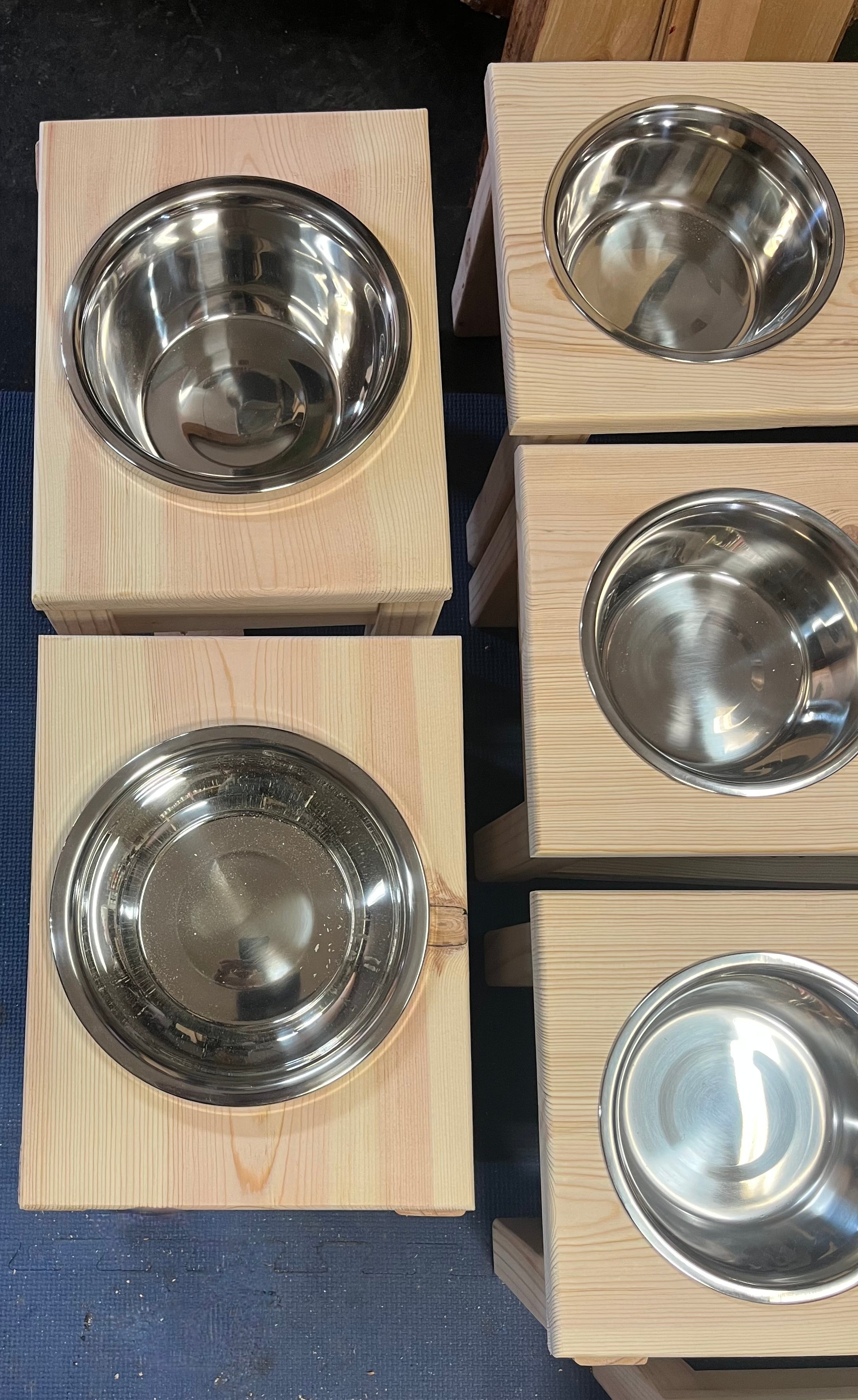 Elevated Dog Food Dishes - Medium