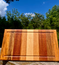 Premium Hardwood Face Grain Cutting Board – Handmade Serving & Prep Board