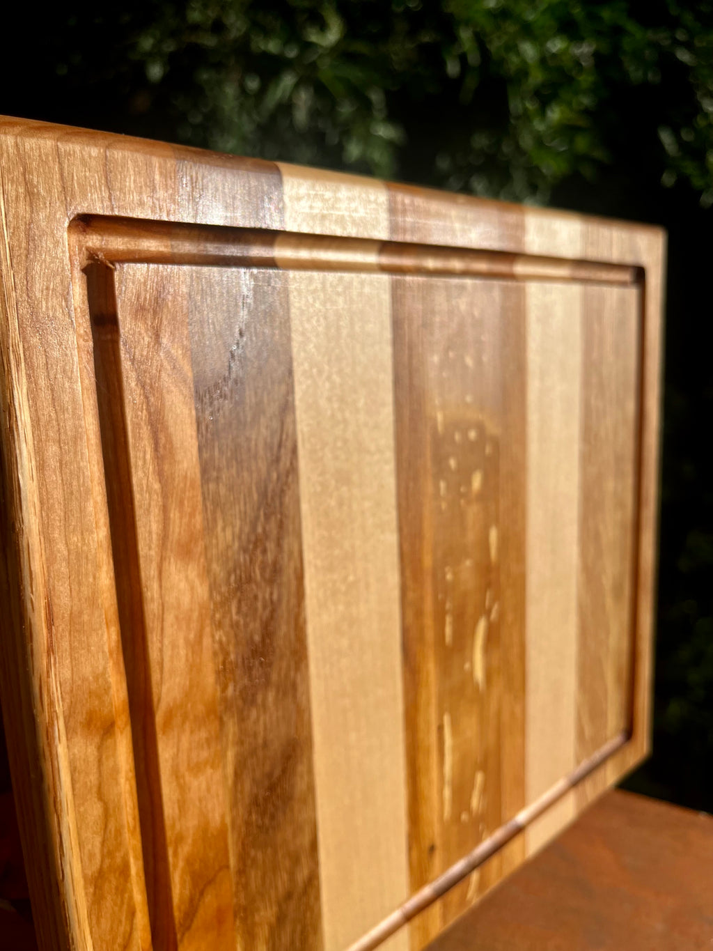 Handcrafted Hardwood Cutting Board – Face Grain Serving & Prep Board