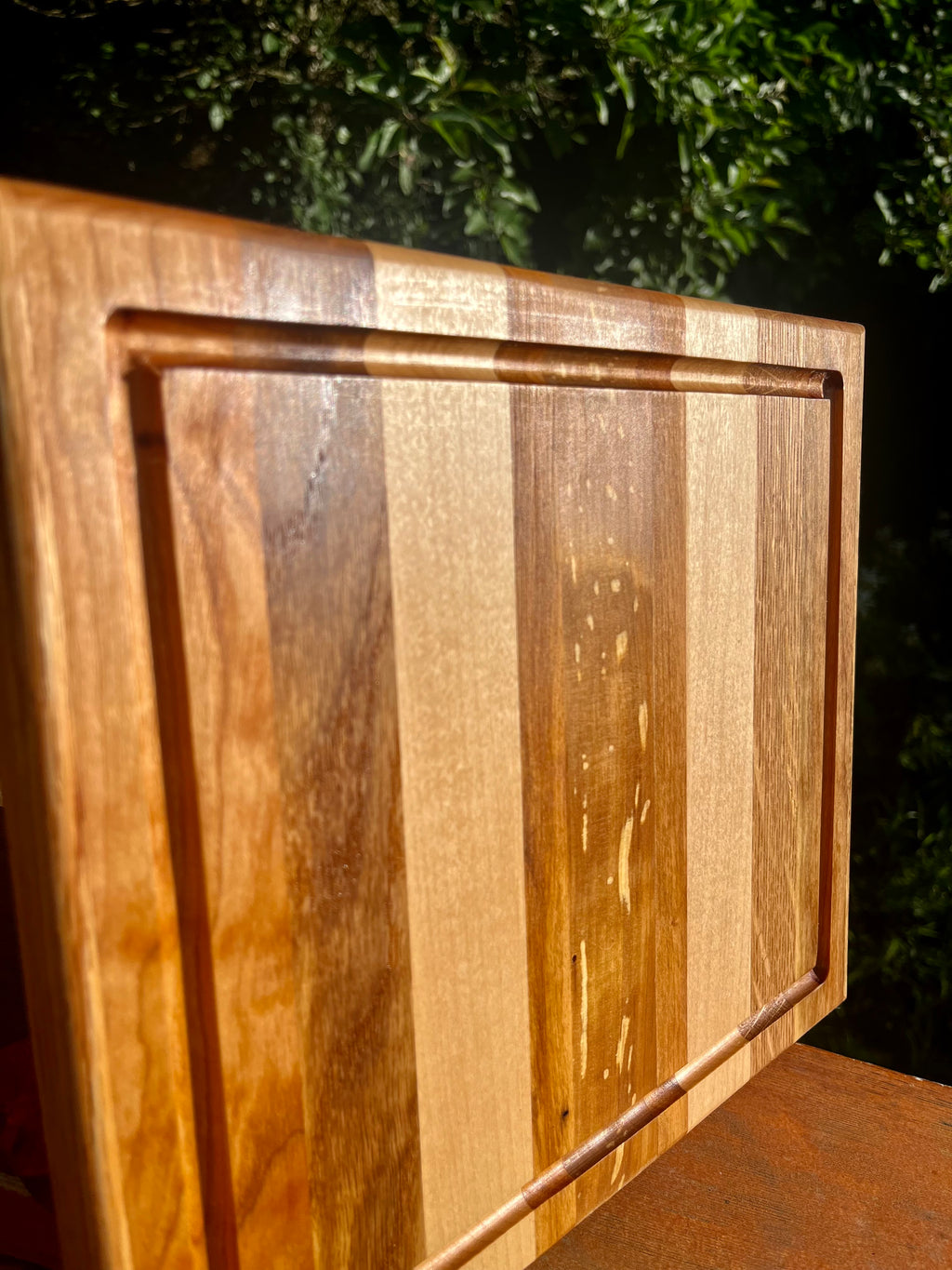Handcrafted Hardwood Cutting Board – Face Grain Serving & Prep Board