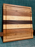 Handmade Face Grain Cutting Board – Walnut, Apple, Oak, Cherry & Maple | Locally Grown Gifts