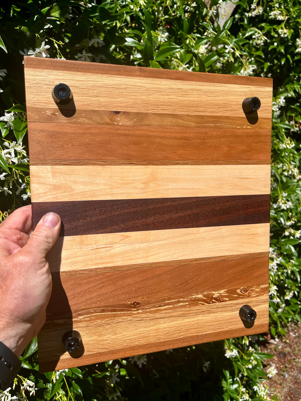 Handmade Face Grain Cutting Board – Walnut, Apple, Oak, Cherry & Maple | Locally Grown Gifts