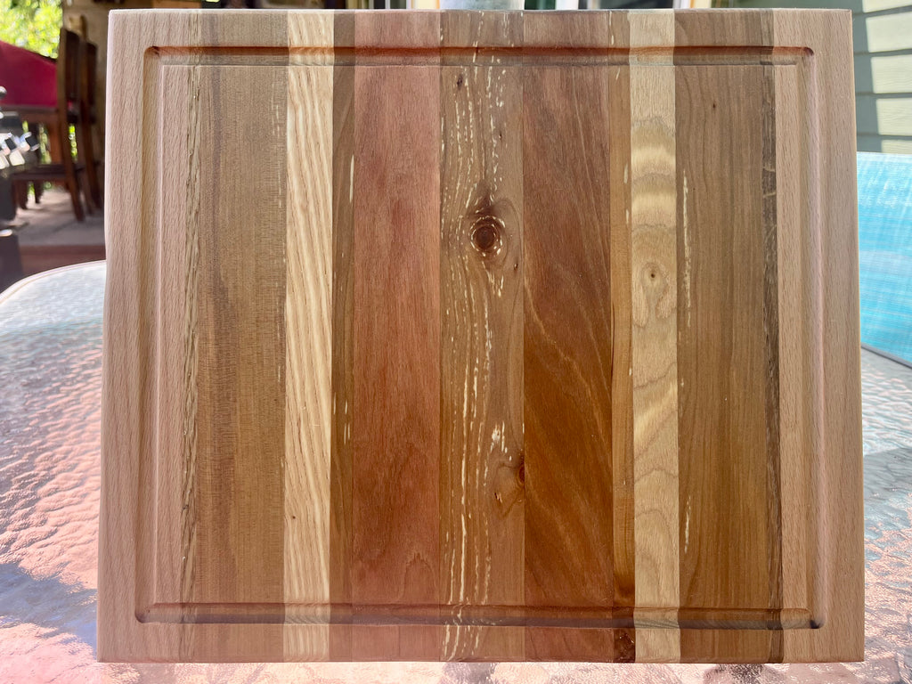 Handmade Face Grain Cutting Board – Apple, Oak, Cherry & Maple | Locally Grown Gifts