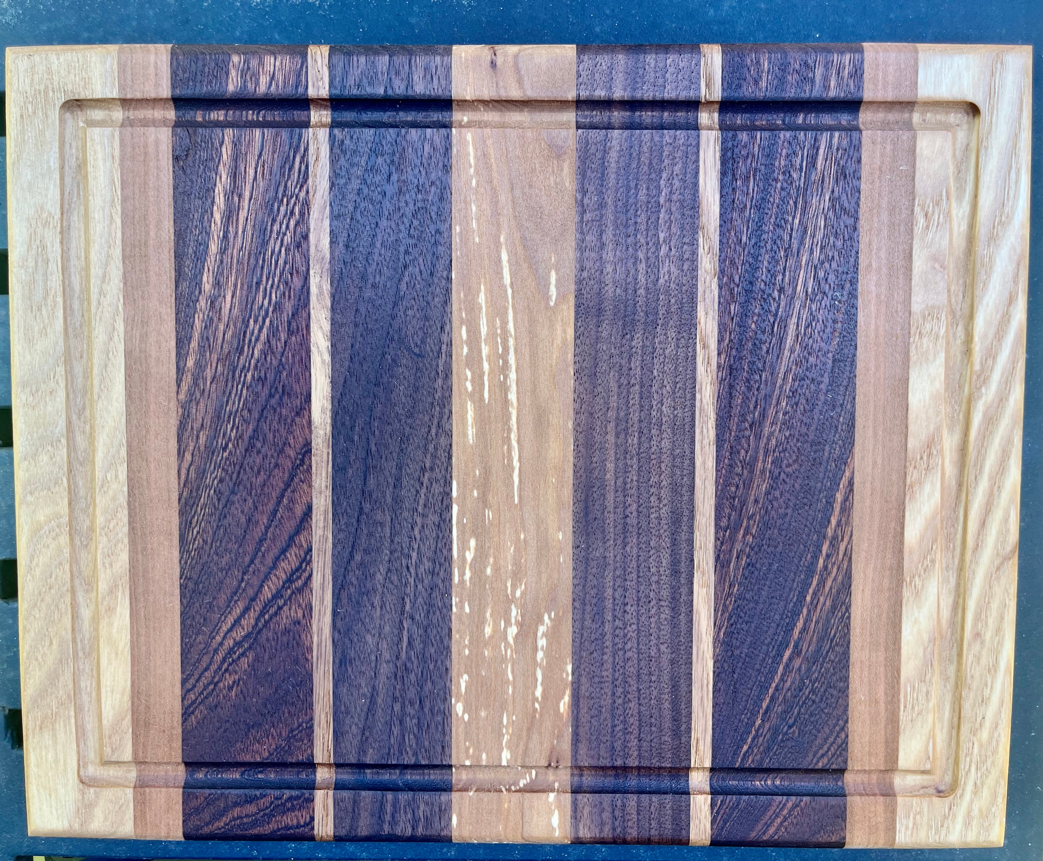 Handmade Face Grain Cutting Board – Apple, Walnut, Oak & Cherry | Locally Grown Gifts