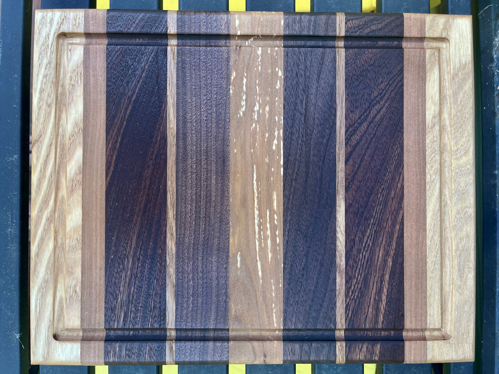 Handmade Face Grain Cutting Board – Apple, Walnut, Oak & Cherry | Locally Grown Gifts