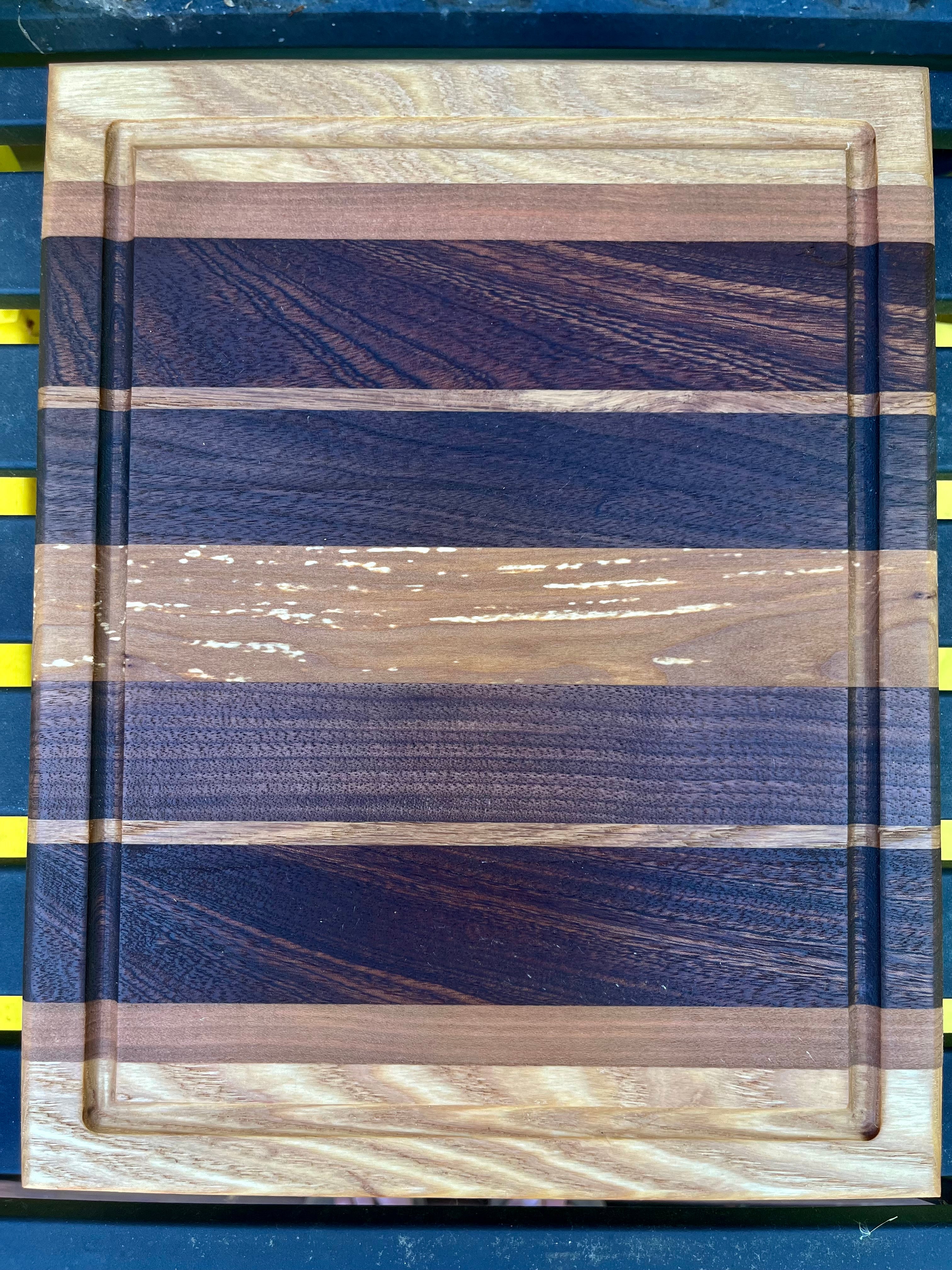 Handmade Face Grain Cutting Board – Apple, Walnut, Oak & Cherry | Locally Grown Gifts