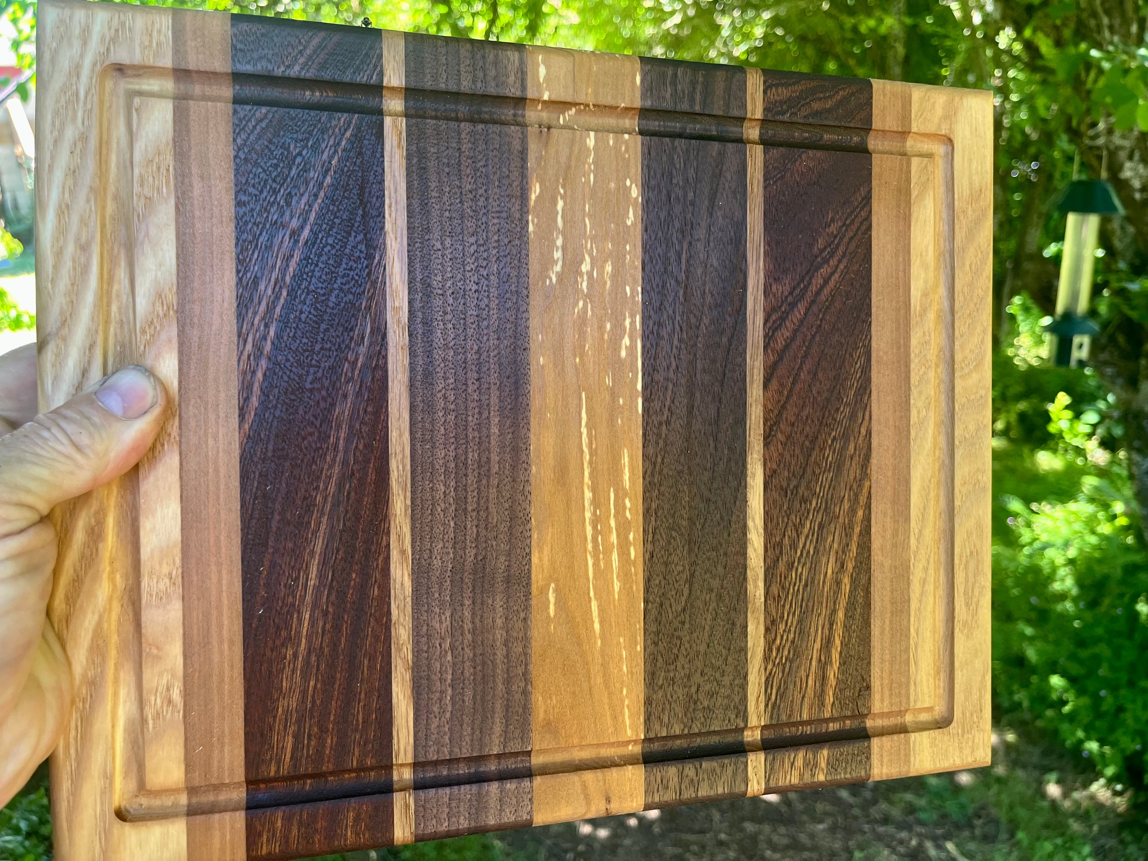Handmade Face Grain Cutting Board – Apple, Walnut, Oak & Cherry | Locally Grown Gifts
