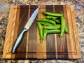 Handcrafted hardwood face grain cutting board - Maple, Cherry, Oak, Walnut, Beech - Personalize with engraving - Locally Grown Gifts - Eugene Oregon