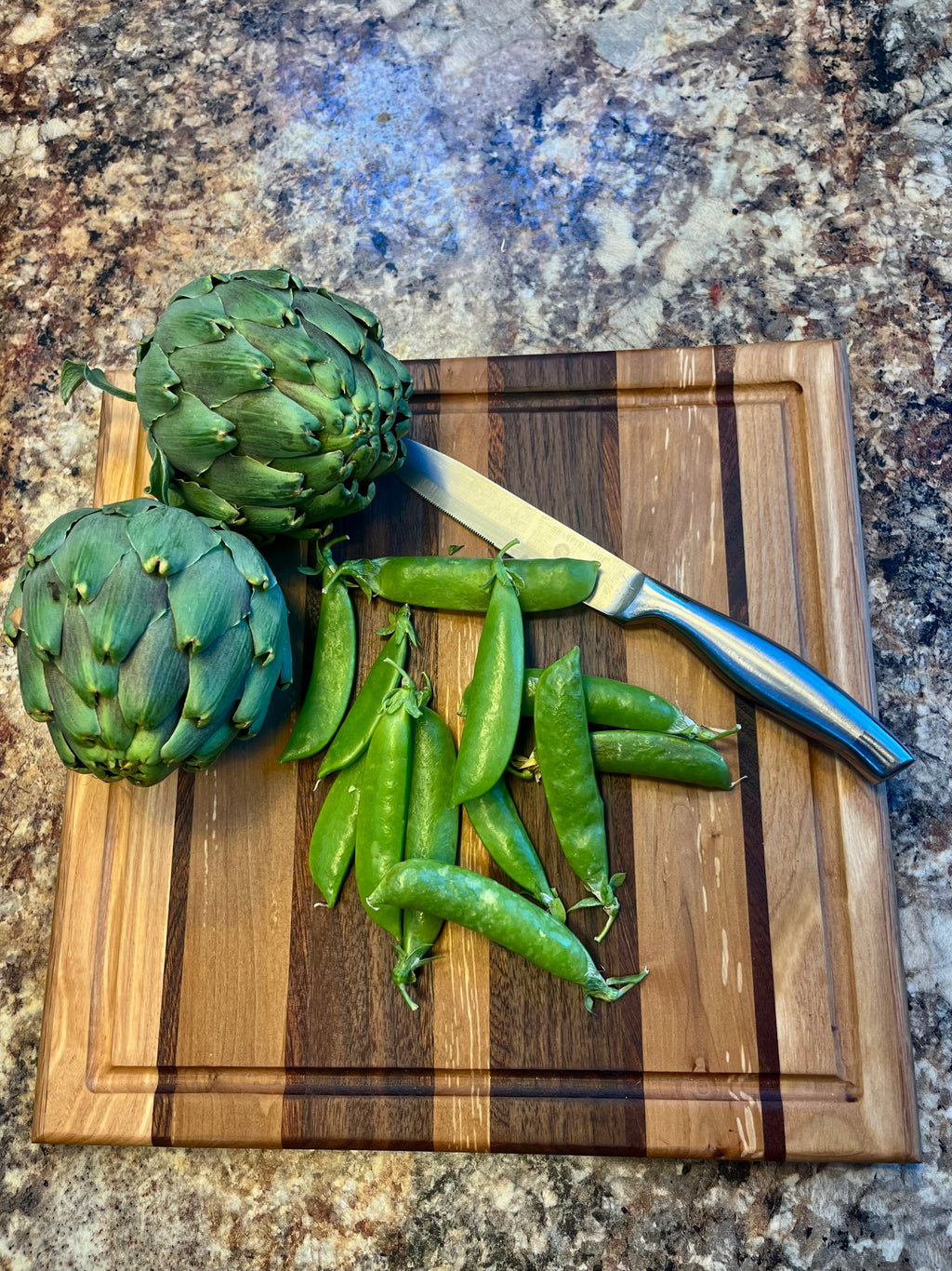 Handmade Face Grain Cutting Board – Apple, Walnut, Oak & Sapele | Locally Grown Gifts