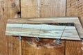 Hidden Hook Wall Rack – Live Edge Plum & Cherry Coat & Key Organizer
