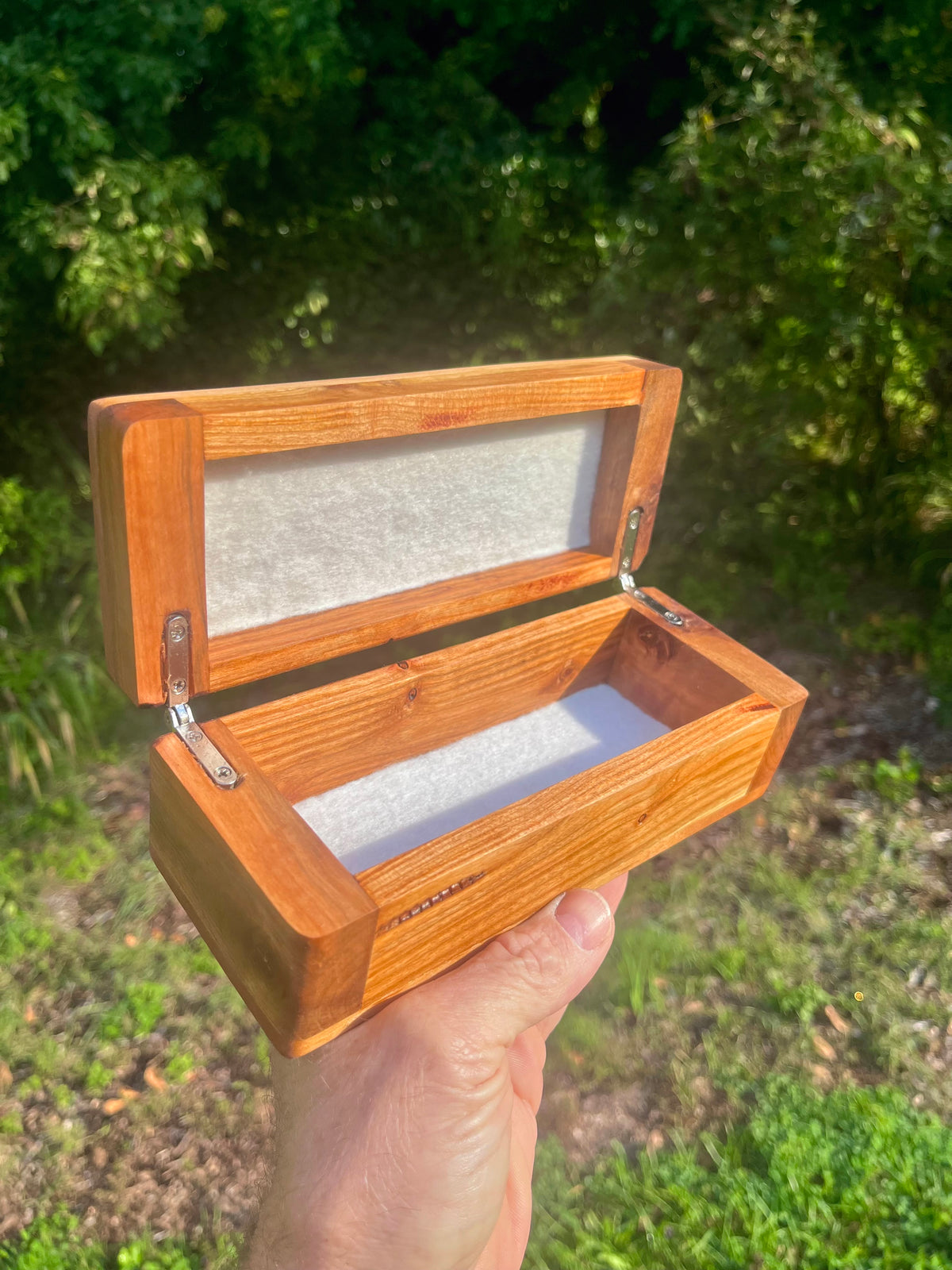 Heirloom Apple, Plum & Alder Treasure Chest Box
