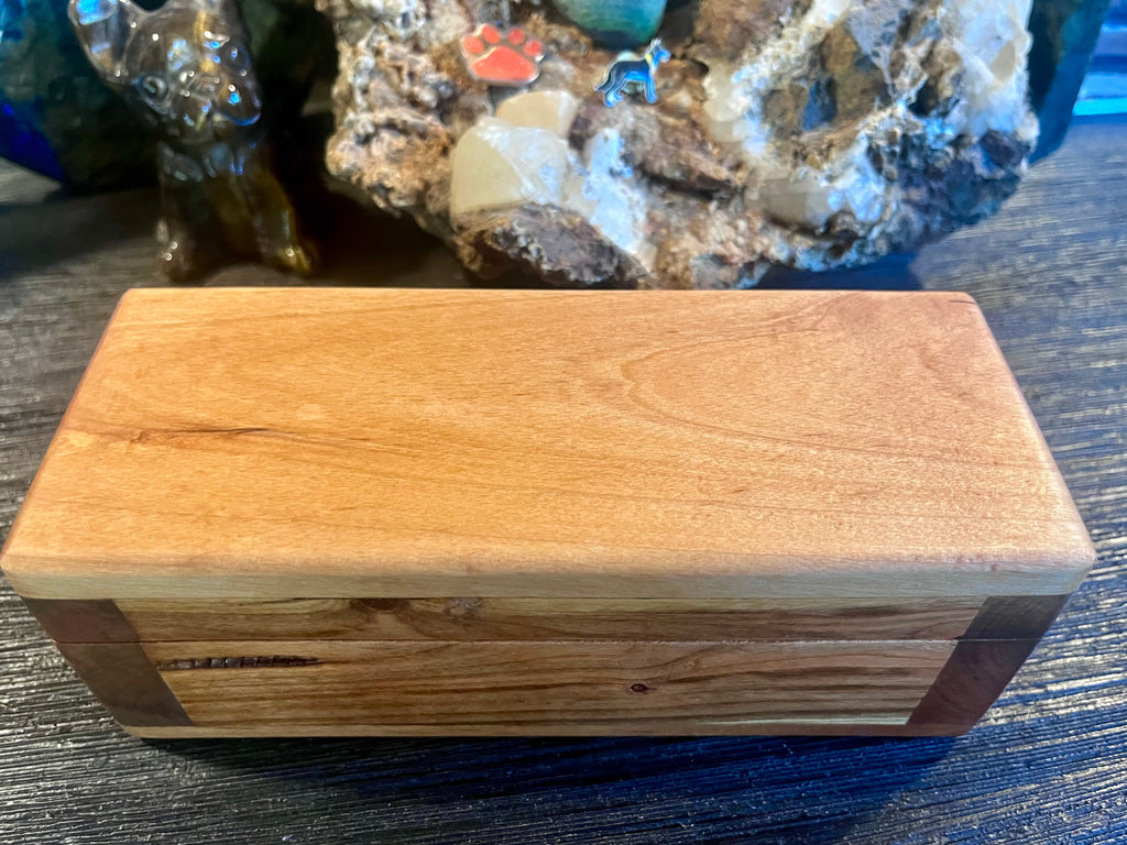 Heirloom Apple, Plum & Alder Treasure Chest Box