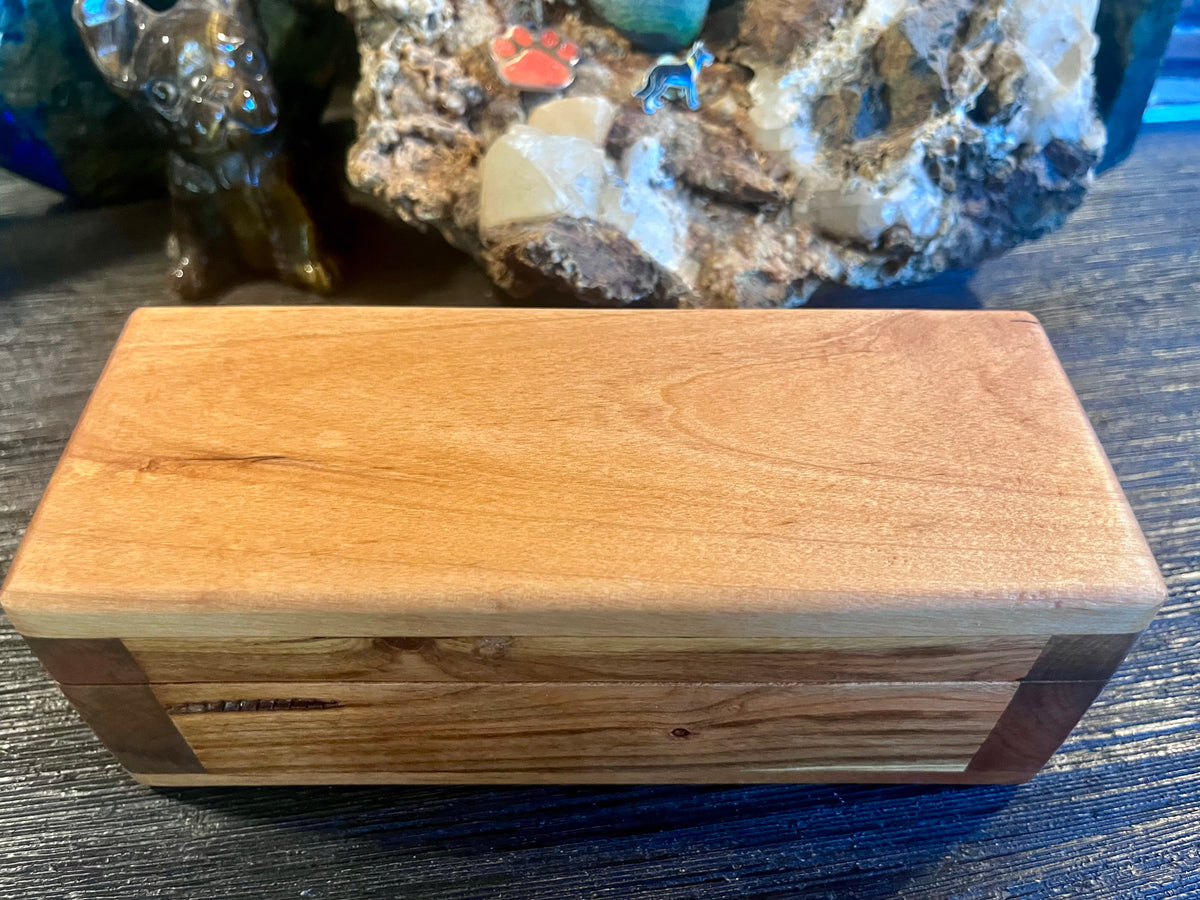 Heirloom Apple, Plum & Alder Treasure Chest Box