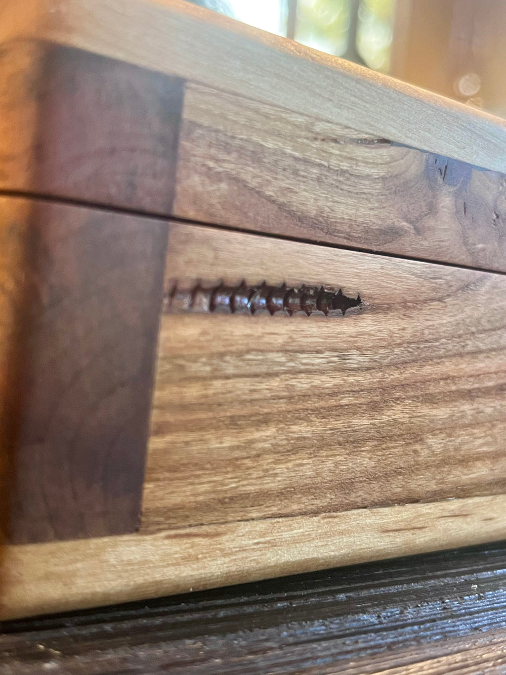 Heirloom Apple, Plum & Alder Treasure Chest Box